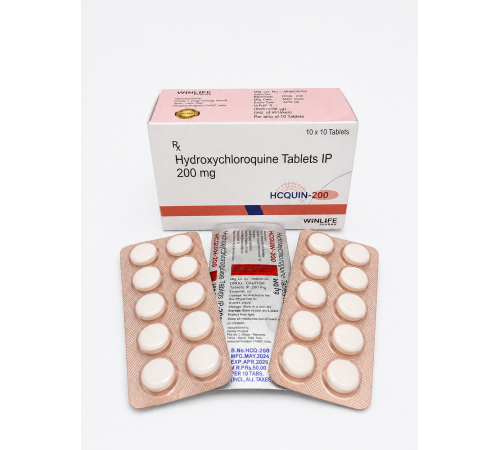 HCQUIN-200 (Гидроксихлорохин 200мг) 10таб