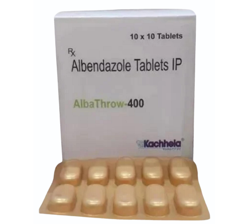 ALBATHROW 400 (Альбендазол 400мг) 10таб