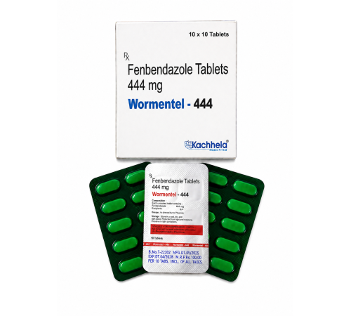 WORMENTEL 444 (Фенбендазол 444мг) 10таб