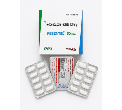 FEBENTEL 150 (Фенбендазол 150мг) 10таб