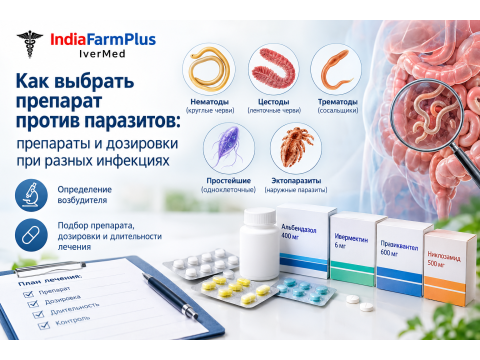 Как выбрать препарат против паразитов: препараты и дозировки при разных инфекциях