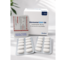 Ивермектин 6мг + Фенбендазол 150мг - WORMENTEL DUO-156