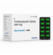 Фенбендазол для человека 444 мг WORMENTEL, 10 таблеток