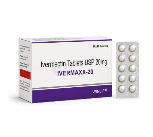 Ивермектин для человека 24 мг IVERMAXX, 10 таблеток