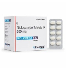 Никлозамид 500 мг Niclosig 500, 10 таблеток