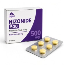 Нитазоксанид 500 мг NIZONIDE, 6 таблеток